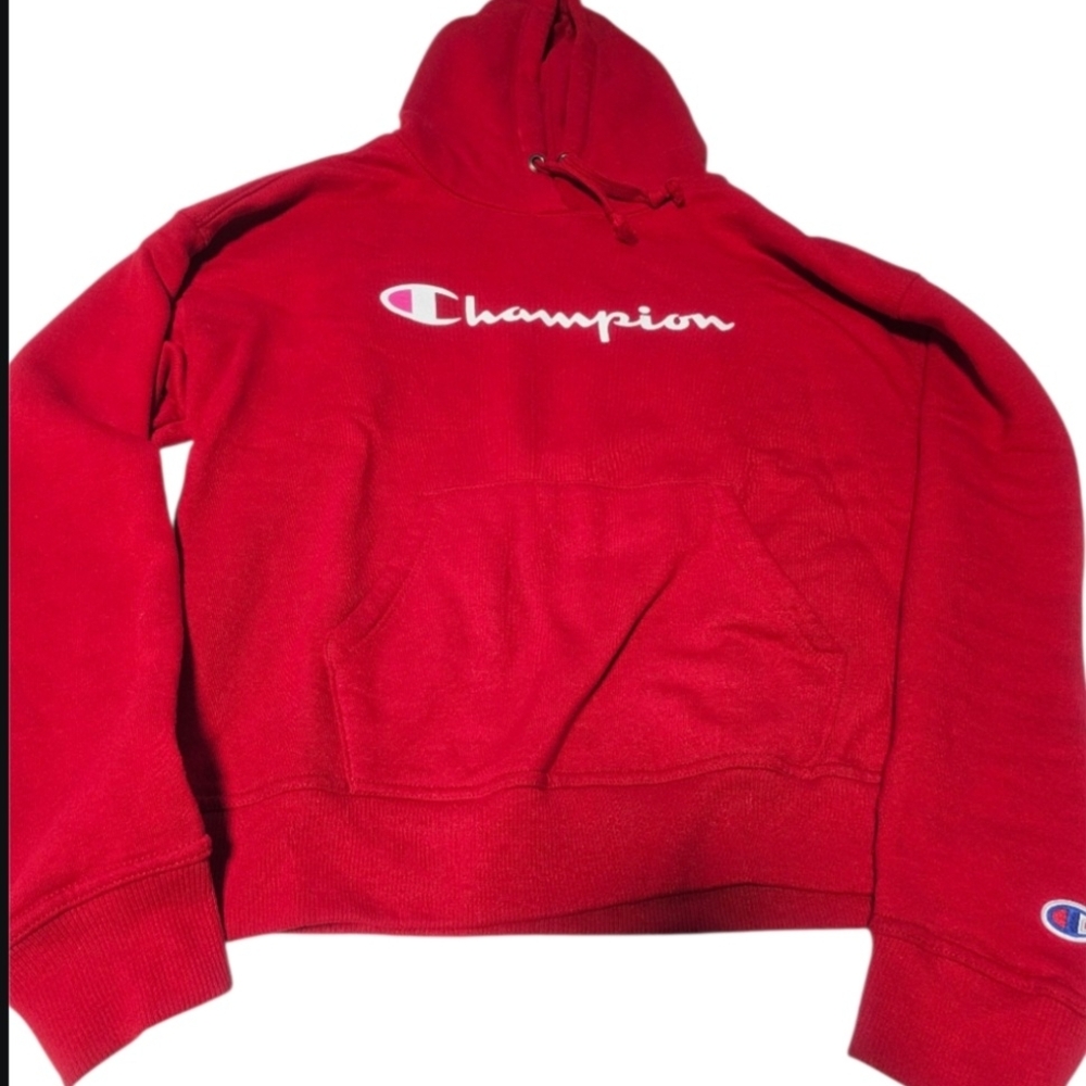 Champion Scarlet Pullover Hoodie
